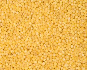 Millet yellow background