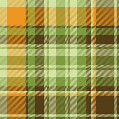 Green yellow check background seamless pattern