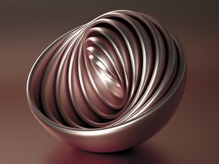 Geometric background. 3d illustration, 3d rendering.