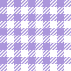 Purple Gingham seamless pattern.