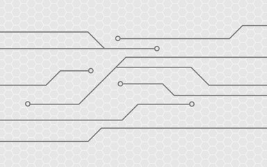 modern Visualizationtechnology.Abstract grey background with technology circuit board texture.Communication and engineering concept..Technology Background. digital template, Vector illustration