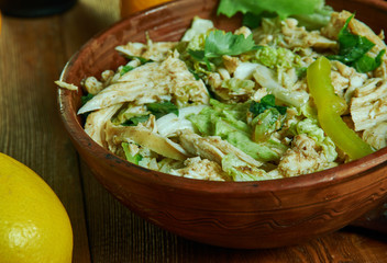 Cameroonian Egusi Soup with Cabbage