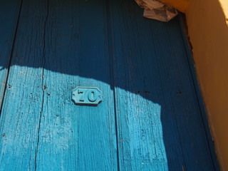 The door of the house, Trinidad, Cuba