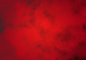 Fondo humeante de color rojo y negro.