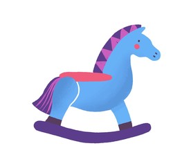 Baby toy flat vector illustration