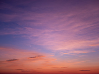 Beautiful sky and clouds in the evening,sky in twilight time background.