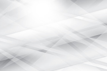 Obraz premium Abstract geometric white and gray color background. Vector, illustration.