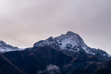 Fototapeta premium L'automne au Deux Alpes