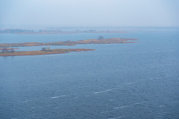 Wide river landscape