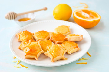 Italienisches Gebäck Pardulas