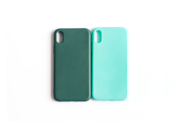 Two silicone cases for your smartphone.