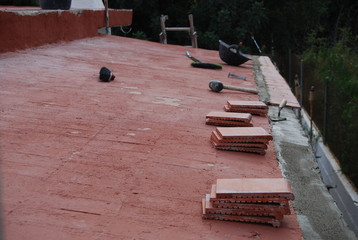 Roof Construction, Roofer, Tiler Building Site