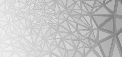 Trendy Triangular Background. Creative Polygon 