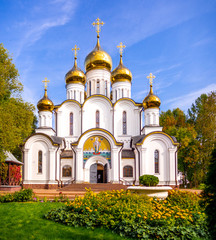 Fototapeta na wymiar Nicholas Convent, Pereslavl-Zalessky, Yaroslavl Oblast. Autumn Golden Ring of Russia.