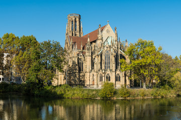 Johanneskirche am Feuersee in Stuttgart