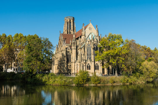 Johanneskirche am Feuersee in Stuttgart