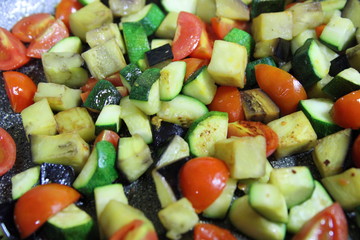 Cibo Italia verdure miste chef