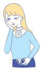 I can't zip up my skirt