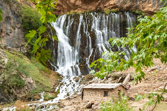 in Turkey "Kapuzbasi" photographs of waterfalls