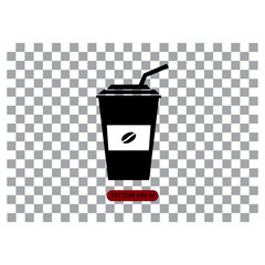 coffee icon vector - illustration