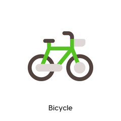 bicycle icon vector symbol sign