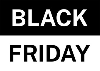 Fototapeta na wymiar Black friday banner template. Big sale limited time discount, vector design
