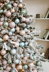 beautiful Christmas and New Year interior