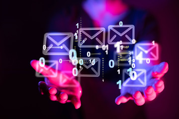 Mail Communication Connection message to mailing