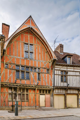Street in Troyes, France