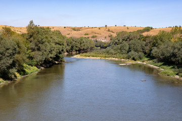 View of Yantra river, Bulgaria