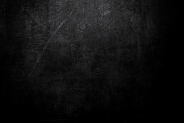 Old dark black wall backdrop