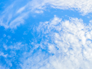 Sky with clouds,Blue skies, white clouds ,The vast blue sky and clouds