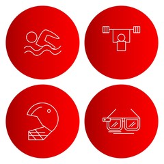 Set of 4 Quality icon