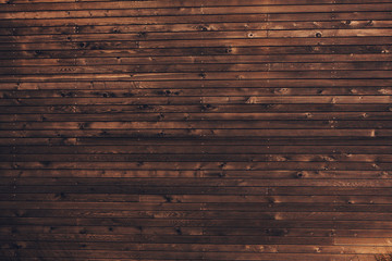 Dark wooden texture. Wood brown texture. Background old panels. Retro wooden table. Rustic background. Vintage colored surface.