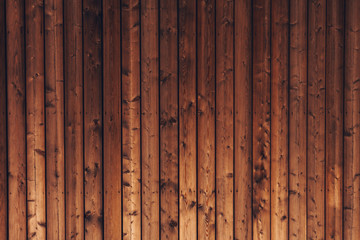 Dark wooden texture. Wood brown texture. Background old panels. Retro wooden table. Rustic background. Vintage colored surface.