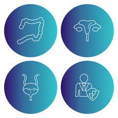 Set of 4 Quality icon
