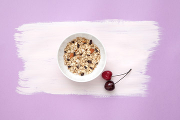  creative breakfast muesli cherry