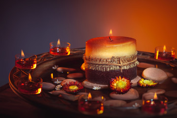 Candles decoration