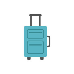 travel bag - traveling icon vector design template