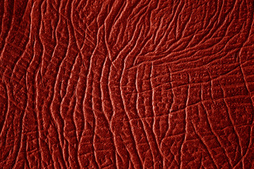 Red leather texture with visible details