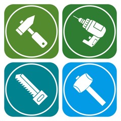  Set Of Universal 4 Icons