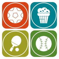 Universal Modern Icon Sheet For Websites And Mobile Applications