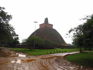 Jethawanaramaya Stupa, Anuradhapura, Sri Lanka