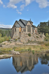 Fototapeta premium St Catherine's Chapel on the Rock