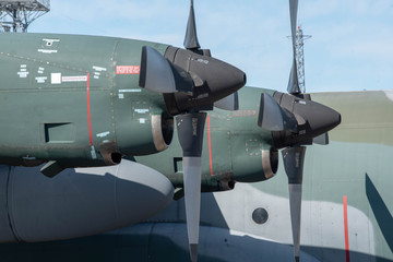 Obraz premium Płaszczyzna śmigła