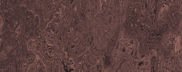 Abstract brown acrylic pouring texture background