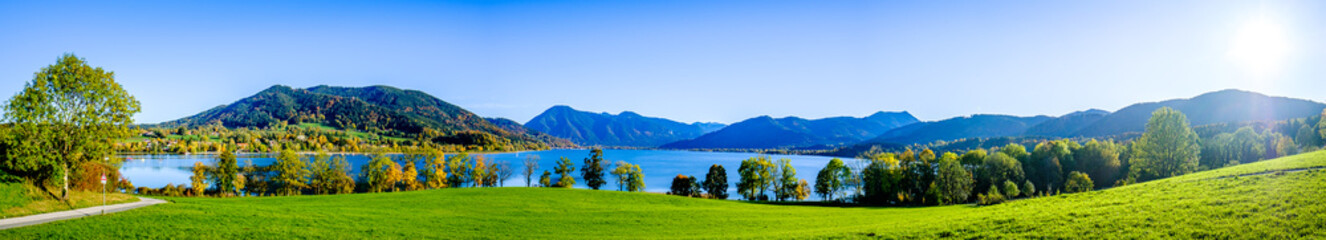 tegernsee lake - bavaria - germany