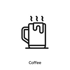 coffee icon vector symbol sign