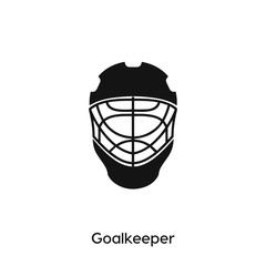 goalkeeper icon vector symbol sign