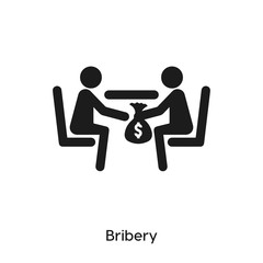 bribery icon vector symbol sign